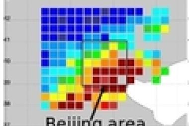 CO burden in the Beijing area.