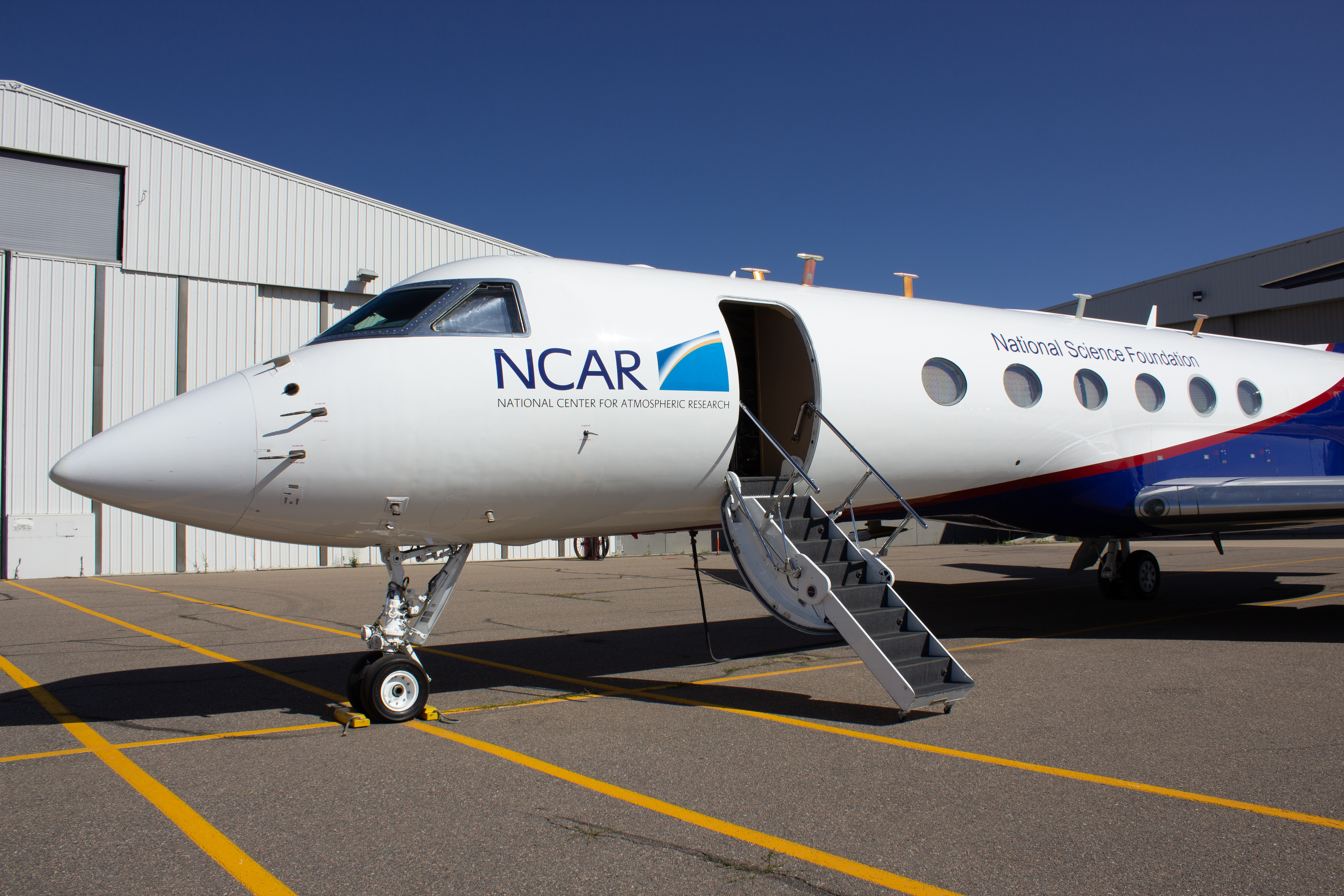 NSF/NCAR GV research aircraft (Rebecca Hornbrook)