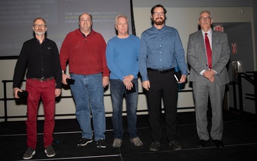 Andrew Conley, Chuck Bardeen, Doug Kinnison, Mike Mills, and Tony Busalacchi