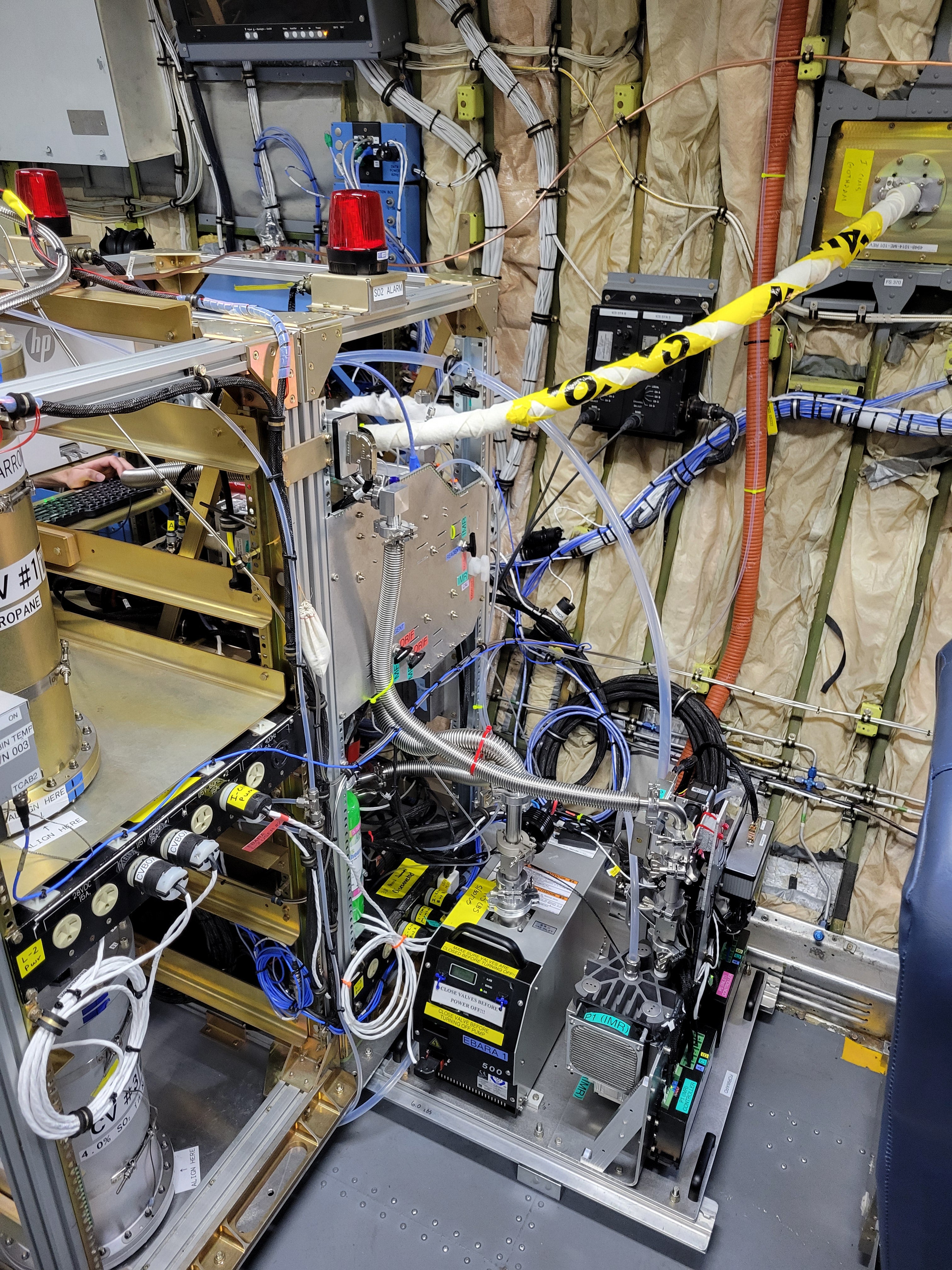 ACOM CIMS installed on aircraft