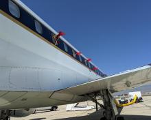 DC-8 instruments.