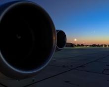 DC-8 jet engines.