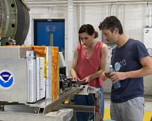 Staff at NCAR's Research Aviation Facility.