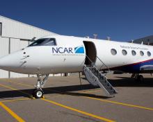 NSF/NCAR GV research aircraft (Rebecca Hornbrook)