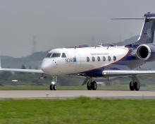 Double-header! Two great shots of #ACCLIP research aircraft, aka flying laboratories: the NSF/NCAR Gulfstream V and the NASA WB-57. Research ops are ending at the end of Aug with 14 research flights! ✈️🌏☁️  #NSFfunded @NCAR_ACOM @LASPatCU @MiamiRosenstiel #NASA_ESPO
