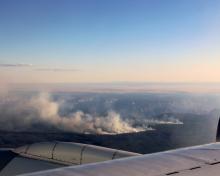 Castle Fire 8-13-2019. Photographer: Rebecca Hornbrook.
