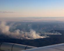 Castle Fire 8-13-2019. Photographer: Rebecca Hornbrook.