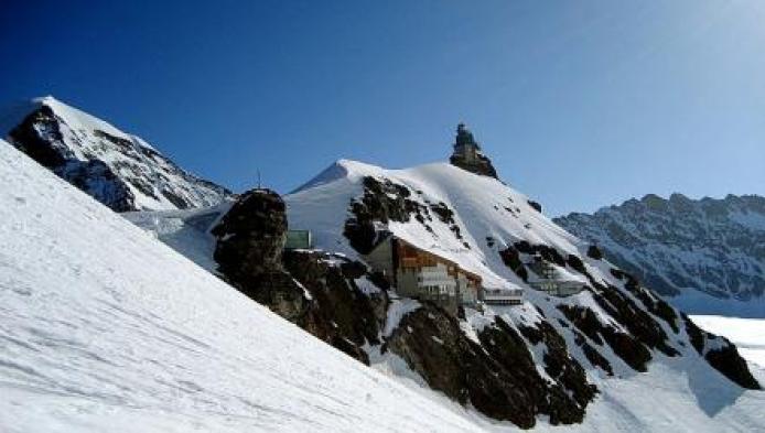 Jungraujoch, Top of Europe, Switzerland, by Jackph at Wikimedia Commons