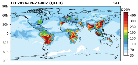 WACCM forecast on 20240923