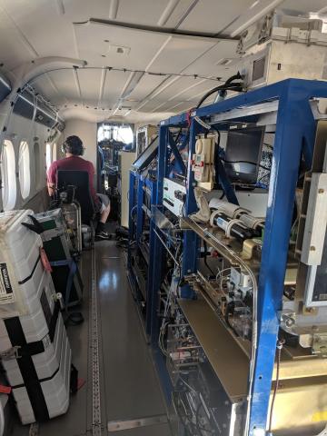 Inside the Chemistry Twin Otter